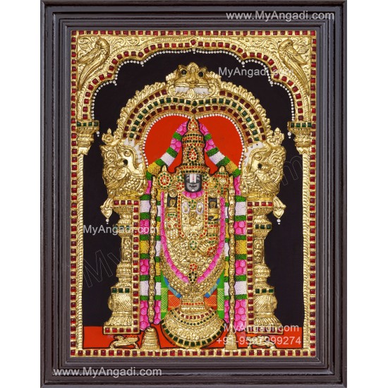 Balaji 3d Tanjore Painting
