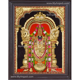 Balaji 3d Tanjore Painting