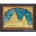 Mammallapuram Shore  temple Tanjore Painting