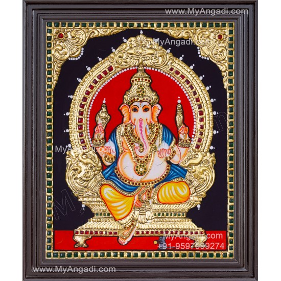 Ganesha Tanjore Paintings