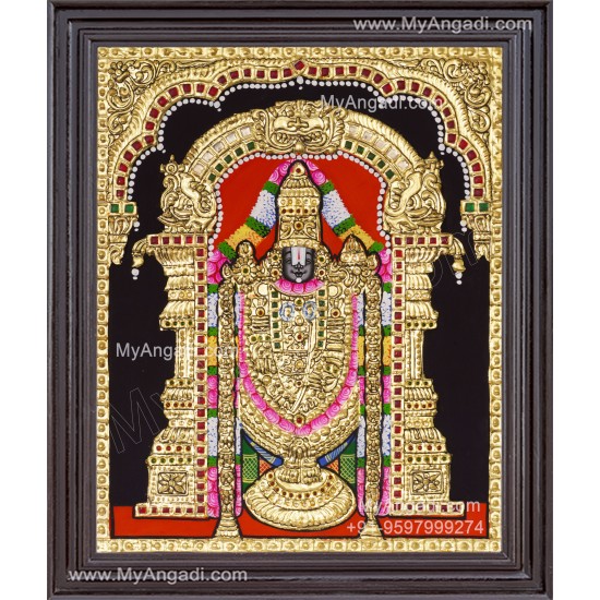 Venkateshwara Swamy Tanjore Painting