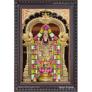 3d Balaji Lakshmi Tanjore Painting