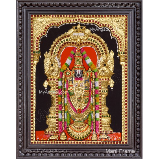 Balaji 3d Tanjore Painting