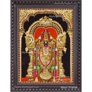 Balaji 3d Tanjore Painting