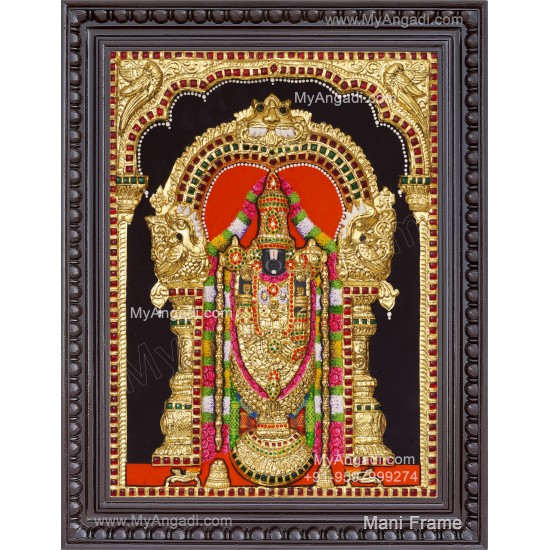 Balaji 3d Tanjore Painting