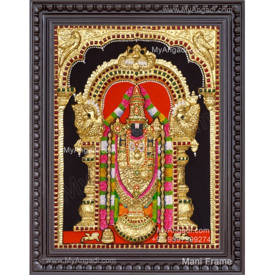 Balaji 3d Tanjore Painting