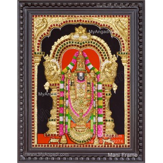 Balaji 3d Tanjore Painting