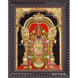 Balaji 3d Tanjore Painting
