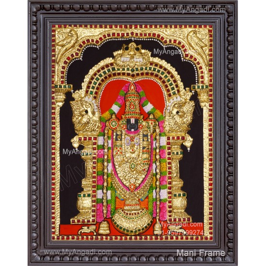 Balaji 3d Tanjore Painting