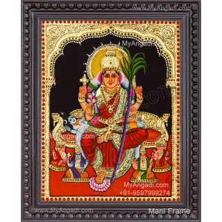 Raja Rajeswari Tanjore Painting, Amman Tanjore Painting