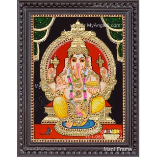 Ganapathi Tanjore Painting 