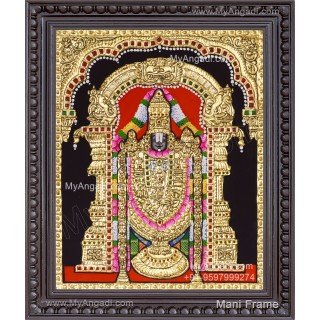 Venkateshwara Swamy Tanjore Painting