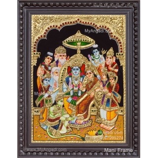 Ram Parivar Tanjore Painting