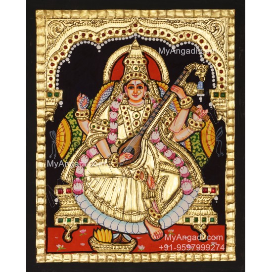 Saraswathi Tanjore Paintings