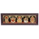 5 Panel Balaji Lakshmi Murugan Ganesha Saraswathi Tanjore Painting