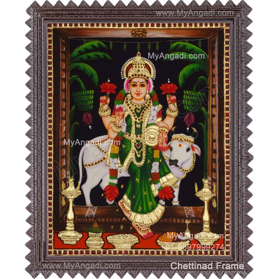 Graha Lakshmi Tanjore Painting