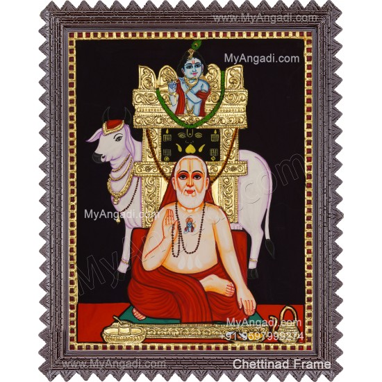 Ragavendra Tanjore Painting, Saint Tanjore Painting