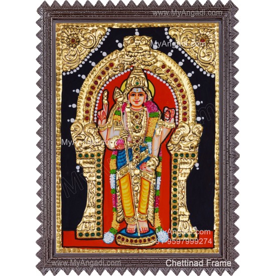 Murugan Tanjore Painting