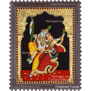 Radha Krishna Tanjore Paintings
