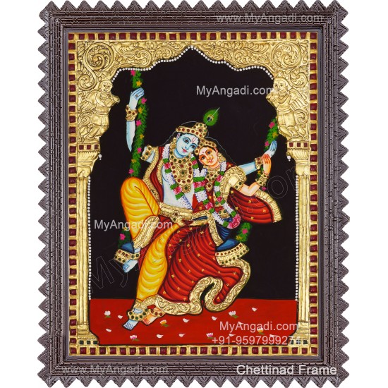 Radha Krishna Tanjore Paintings