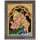Parvathi Ganesha Murugan Tanjore Painting