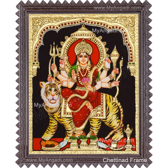 Durga Tanjore Painting