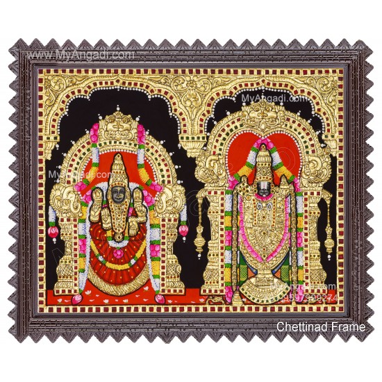 Perumal Ammavaru Tanjore Paintings