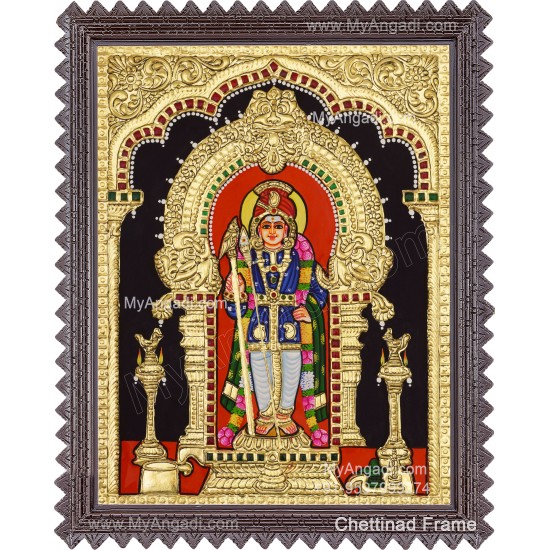 Murugan Tanjore Painting