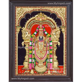 Balaji 3d Tanjore Painting