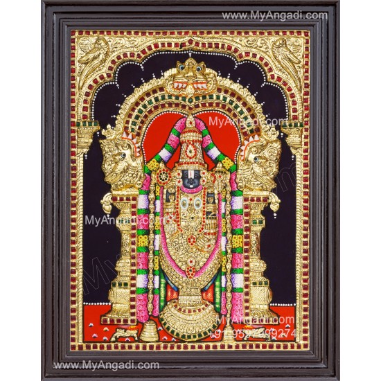 Balaji 3d Tanjore Painting