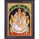 Saraswathi  3D Tanjore Painting