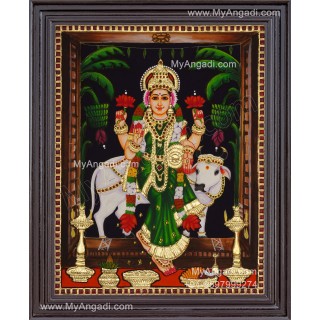 Graha Lakshmi Tanjore Painting