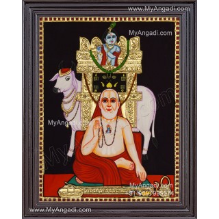 Ragavendra Tanjore Painting, Saint Tanjore Painting