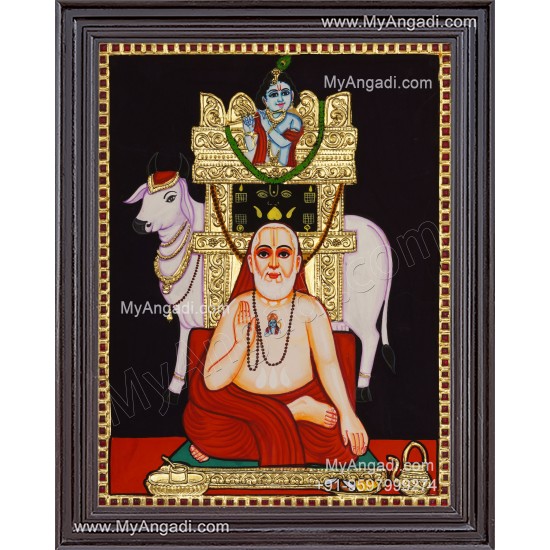 Ragavendra Tanjore Painting, Saint Tanjore Painting