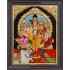 Shiva Parivar Tanjore Painting