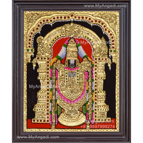 Venkateshwara Tanjore Painting