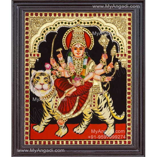 Durga Tanjore Painting