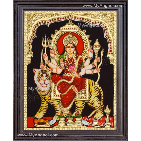 Durga Tanjore Painting