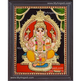 Ganesha Tanjore Paintings