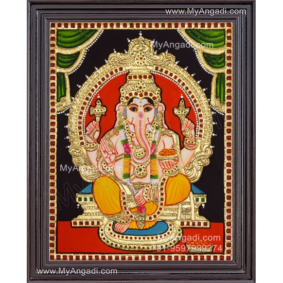 Ganesha Tanjore Paintings