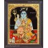 Shivan Parivar Tanjore Painting