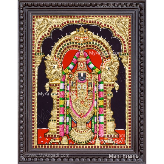 Balaji 3d Tanjore Painting