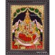 Gajalakshmi 3d Embossed Tanjore Painting