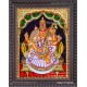 Saraswathi  3D Tanjore Painting
