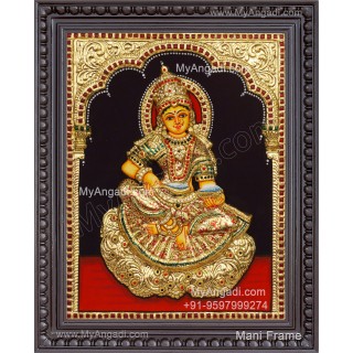 Annapoorani 3D Tanjore Painting