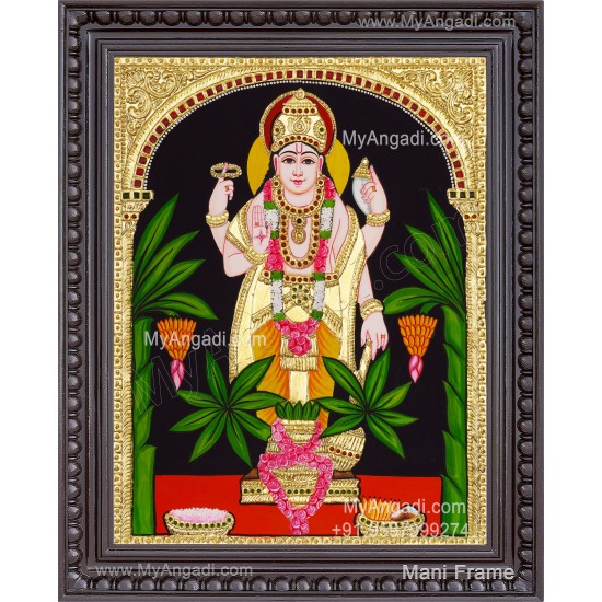 Sathyanarayana Swami Tanjore Painting