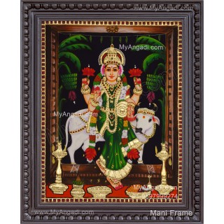 Graha Lakshmi Tanjore Painting