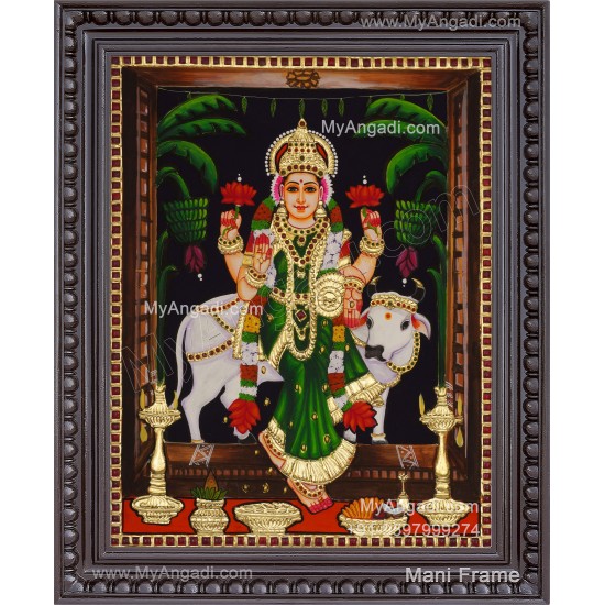 Graha Lakshmi Tanjore Painting