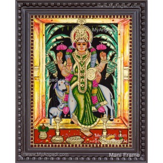 Graha Lakshmi Tanjore Painting