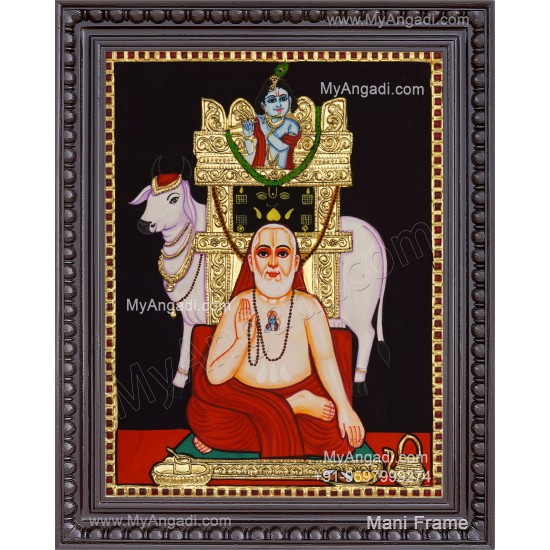 Ragavendra Tanjore Painting, Saint Tanjore Painting
